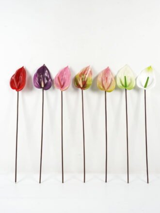 Artificial Flower 57cm Orchid leaf single stem GS-64922013 Single Flowers 3,000+ sqm showroom with thousands of artificial flowers, plants & trees ready for global sourcing.
