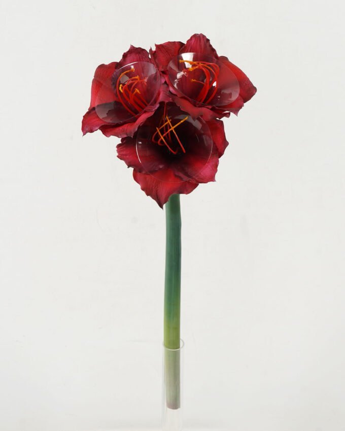 Artificial Flower 20*20*56cm Amaryllis Vittata single stem GS-41522008-R1 Single Flowers YeahFlower is one of Chinese leading OEM manufacturers and exporters , supplying the silk flowers, wholesale artificial trees