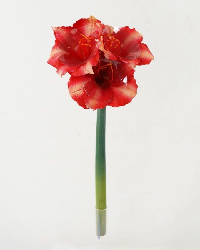 Artificial Flower 20*20*56cm Amaryllis Vittata single stem GS-41522008 Single Flowers YeahFlower is one of Chinese leading OEM manufacturers and exporters , supplying the silk flowers, wholesale artificial trees