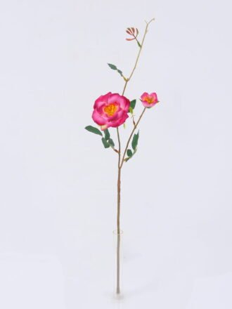 Artificial Flower 12*12*54cm Camellia *2 single stem GS-53622014 Single Flowers 3,000+ sqm showroom with thousands of artificial flowers, plants & trees ready for global sourcing.
