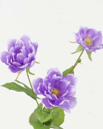 Artificial Flower 18*18*60cm Clematis*5 single stem GS-16822042 Single Flowers YeahFlower is one of Chinese leading OEM manufacturers and exporters , supplying the silk flowers, wholesale artificial trees