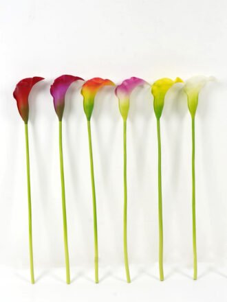 Artificial Flower 18*18*80cm Common callalily single stem GS-31322004 Single Flowers 3,000+ sqm showroom with thousands of artificial flowers, plants & trees ready for global sourcing.
