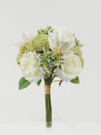 Artificial Flower 28*28*40cm Rose *14 bundle GS-00522007 Bouquet 3,000+ sqm showroom with thousands of artificial flowers, plants & trees ready for global sourcing.