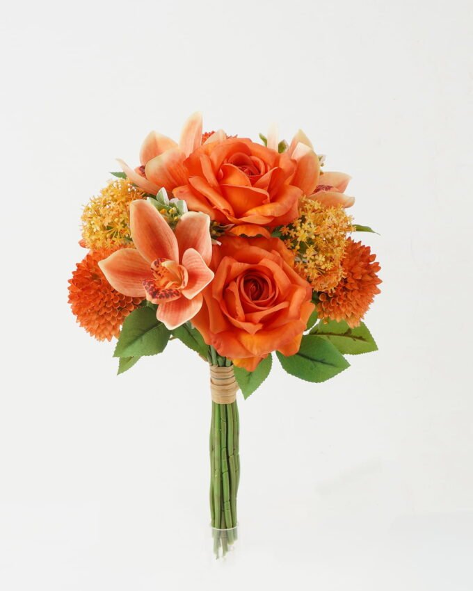 Artificial Flower 28*28*40cm Cymbidium Rose *16 bundle GS-00522006 Bouquet YeahFlower is one of Chinese leading OEM manufacturers and exporters , supplying the silk flowers, wholesale artificial trees