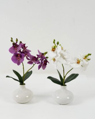 Artificial Flower 22*22*32cm Cymbidium in Ceramic pot GS-22222033 Potted Flowers&Plants YeahFlower is one of Chinese leading OEM manufacturers and exporters , supplying the silk flowers, wholesale artificial trees