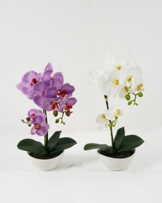 Artificial Flower 20*20*38cm Cymbidium in PP pot GS-22222034 Potted Flowers&Plants YeahFlower is one of Chinese leading OEM manufacturers and exporters , supplying the silk flowers, wholesale artificial trees