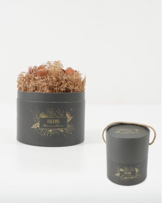 Artificial Flower 14*14*15cm Dried natural items bouquet in paper box GS-56622040JJA Dried Flowers YeahFlower is one of Chinese leading OEM manufacturers and exporters , supplying the silk flowers, wholesale artificial trees