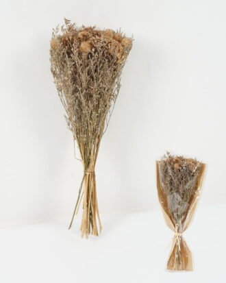 Artificial Flower 17*17*45cm Dried natural items bouquet with paper wrapped(81g/bouquet, H:45CM) GS-56622041JJA Bouquet YeahFlower is one of Chinese leading OEM manufacturers and exporters , supplying the silk flowers, wholesale artificial trees