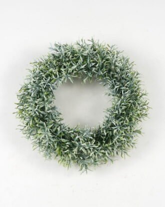 Artificial Flower 8*40cm Forest with Milan Grass Flocking Wreath GS-17722020 WREATH YeahFlower is one of Chinese leading OEM manufacturers and exporters , supplying the silk flowers, wholesale artificial trees