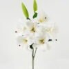 Artificial Flower Lily bush GS-64922010-W1_4 Artificial Flower 37*37*60cm Lily bush GS-64922010-W1 Flowers Bush 3,000+ sqm showroom with thousands of artificial flowers, plants & trees ready for global sourcing.