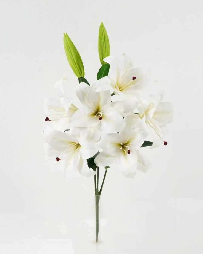 Artificial Flower 37*37*60cm  Lily  bush GS-64922010-W1 Flowers Bush 3,000+ sqm showroom with thousands of artificial flowers, plants & trees ready for global sourcing.