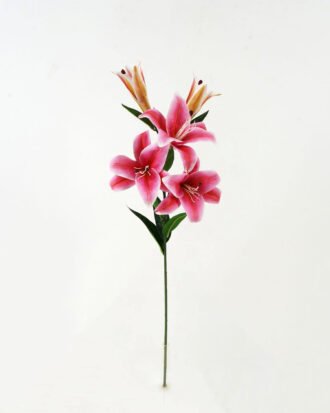 Artificial Flower 25*25*87cm Lily  single stem GS-64922021-P1 Single Flowers YeahFlower is one of Chinese leading OEM manufacturers and exporters , supplying the silk flowers, wholesale artificial trees