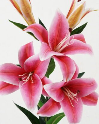 Artificial Flower 25*25*87cm Lily  single stem GS-64922021-P1 Single Flowers YeahFlower is one of Chinese leading OEM manufacturers and exporters , supplying the silk flowers, wholesale artificial trees