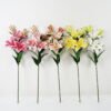 Artificial Flower 25*25*87cm Lily  single stem GS-64922021 Single Flowers YeahFlower is one of Chinese leading OEM manufacturers and exporters , supplying the silk flowers, wholesale artificial trees