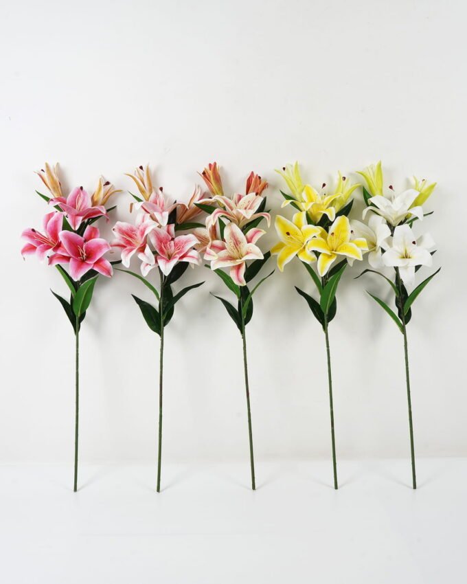 Artificial Flower 25*25*87cm Lily  single stem GS-64922021 Single Flowers YeahFlower is one of Chinese leading OEM manufacturers and exporters , supplying the silk flowers, wholesale artificial trees