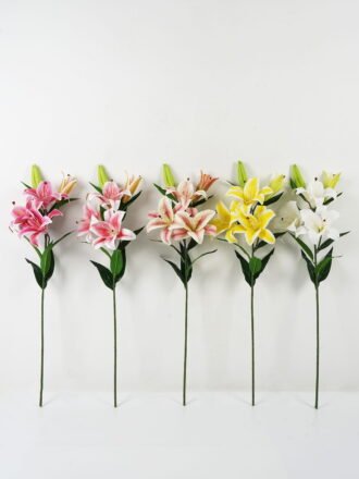 Artificial Flower 20*20*62cm Peony single stem GS-46322001 Single Flowers 3,000+ sqm showroom with thousands of artificial flowers, plants & trees ready for global sourcing.