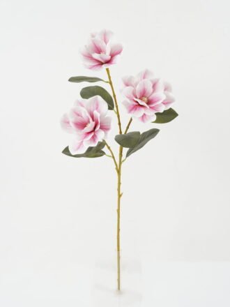 Artificial Flower 23*23*80cm Magnolia single stem GS-64922005-P1 Single Flowers 3,000+ sqm showroom with thousands of artificial flowers, plants & trees ready for global sourcing.