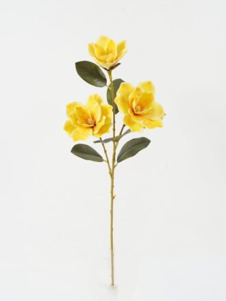 Artificial Flower 23*23*80cm Magnolia single stem GS-64922005-W1 Single Flowers 3,000+ sqm showroom with thousands of artificial flowers, plants & trees ready for global sourcing.