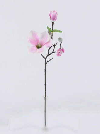 Artificial Flower 14*14*50cm Mangnolia single stem GS-53622007 Single Flowers 3,000+ sqm showroom with thousands of artificial flowers, plants & trees ready for global sourcing.