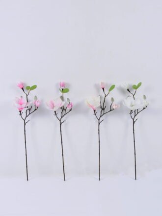 Artificial Flower 14*14*50cm Mangnolia single stem GS-53622007-Z1 Single Flowers 3,000+ sqm showroom with thousands of artificial flowers, plants & trees ready for global sourcing.