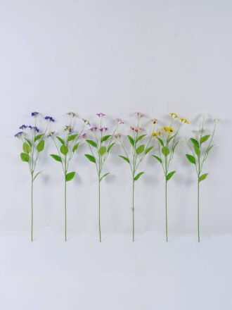 Artificial Flower 10*10*57cm Chrysanthemum *3 single stem GS-53622011 Single Flowers 3,000+ sqm showroom with thousands of artificial flowers, plants & trees ready for global sourcing.