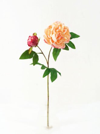 Artificial Flower 25*25*71cm Peony *2 single stem GS-46322003 Single Flowers 3,000+ sqm showroom with thousands of artificial flowers, plants & trees ready for global sourcing.