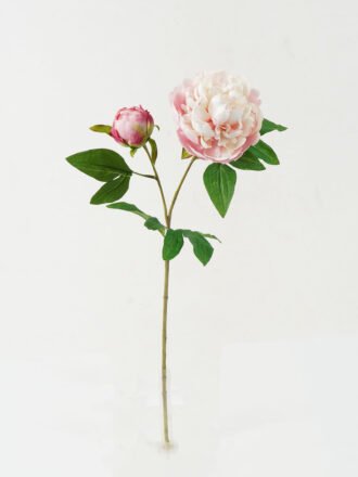Artificial Flower 25*25*71cm Peony *2 single stem GS-46322003-C2 Single Flowers 3,000+ sqm showroom with thousands of artificial flowers, plants & trees ready for global sourcing.