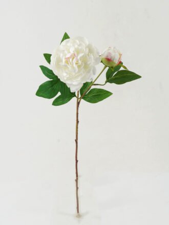 Artificial Flower 25*25*71cm Peony *2 single stem GS-46322003-R2 Single Flowers 3,000+ sqm showroom with thousands of artificial flowers, plants & trees ready for global sourcing.