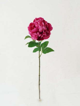 Artificial Flower 20*20*62cm Peony single stem GS-46322001 Single Flowers 3,000+ sqm showroom with thousands of artificial flowers, plants & trees ready for global sourcing.