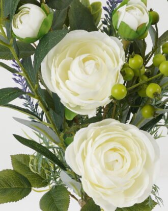 Artificial Flower 25*25*48cm Plateresque *6 bundle GS-16822043-W1 Bouquet YeahFlower is one of Chinese leading OEM manufacturers and exporters , supplying the silk flowers, wholesale artificial trees