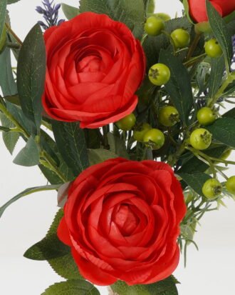 Artificial Flower 25*25*48cm Plateresque *6 bundle GS-16822043 Bouquet YeahFlower is one of Chinese leading OEM manufacturers and exporters , supplying the silk flowers, wholesale artificial trees