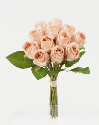 Artificial Flower 17*17*28cm Rose *12 bundle GS-62422001-C1 Bouquet YeahFlower is one of Chinese leading OEM manufacturers and exporters , supplying the silk flowers, wholesale artificial trees