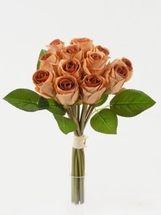 Artificial Flower 17*17*28cm Rose *12 bundle GS-62422001-C1 Bouquet 3,000+ sqm showroom with thousands of artificial flowers, plants & trees ready for global sourcing.
