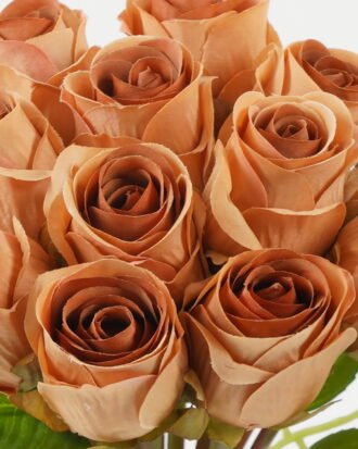 Artificial Flower 17*17*28cm Rose *12 bundle GS-62422001-K1 Bouquet YeahFlower is one of Chinese leading OEM manufacturers and exporters , supplying the silk flowers, wholesale artificial trees