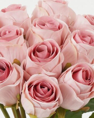 Artificial Flower 17*17*28cm Rose *12 bundle GS-62422001-P2 Bouquet YeahFlower is one of Chinese leading OEM manufacturers and exporters , supplying the silk flowers, wholesale artificial trees