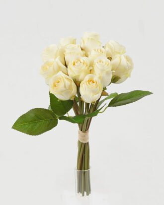 Artificial Flower 17*17*28cm Rose *12 bundle GS-62422001-W1 Bouquet YeahFlower is one of Chinese leading OEM manufacturers and exporters , supplying the silk flowers, wholesale artificial trees