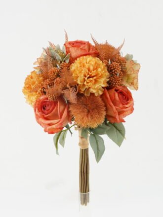 Artificial Flower 28*28*40cm Rose *14 bundle GS-00522007-B1 Bouquet 3,000+ sqm showroom with thousands of artificial flowers, plants & trees ready for global sourcing.