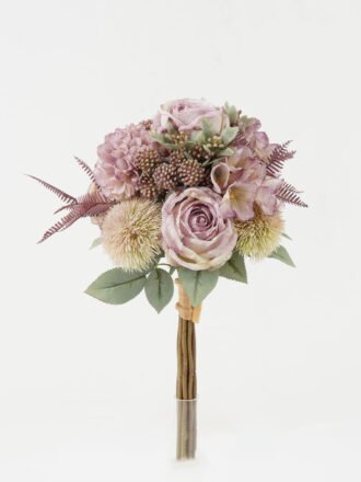 Artificial Flower 17*17*29cm Tulip *5 GS-24522002 Bouquet 3,000+ sqm showroom with thousands of artificial flowers, plants & trees ready for global sourcing.