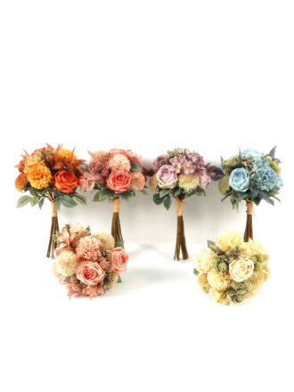 Artificial Flower 28*28*40cm Cymbidium Rose *16 bundle GS-00522006-W1 Bouquet 3,000+ sqm showroom with thousands of artificial flowers, plants & trees ready for global sourcing.