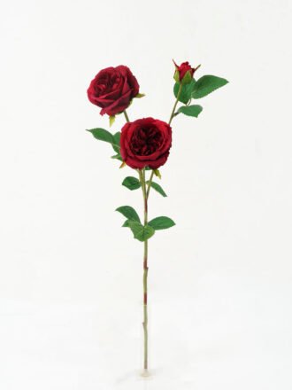 Artificial Flower 20*20*61cm Rose *3 single stem GS-46322006-P4 Single Flowers 3,000+ sqm showroom with thousands of artificial flowers, plants & trees ready for global sourcing.