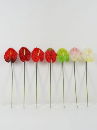 Artificial Flower 15*15*69cm Super-large anthurium single stem GS-41522007-R3 Single Flowers 3,000+ sqm showroom with thousands of artificial flowers, plants & trees ready for global sourcing.