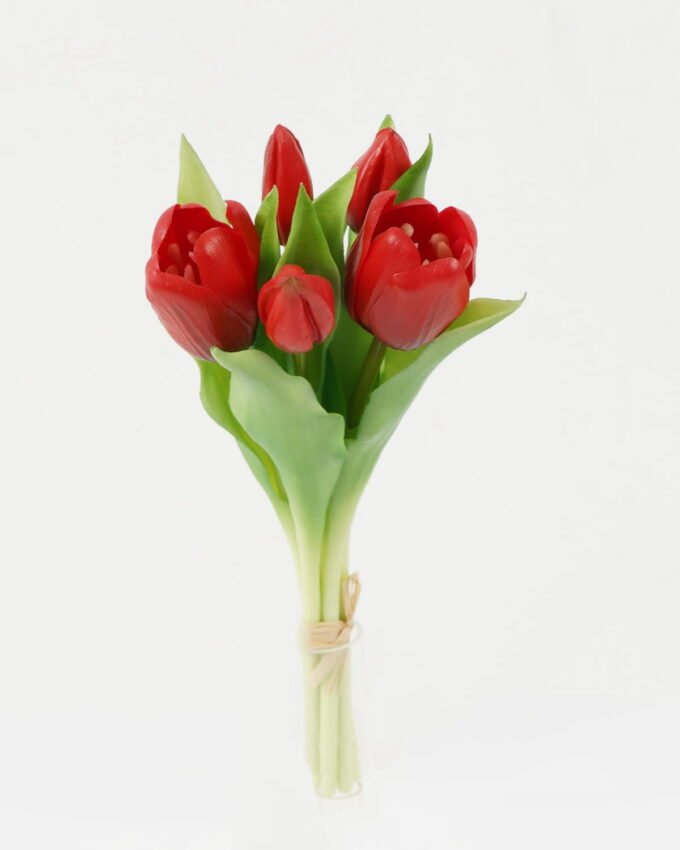 Artificial Flower Tulip 5 GS-24522001_3 Artificial Flower 15*15*29cm Tulip *5 GS-24522001 Bouquet 3,000+ sqm showroom with thousands of artificial flowers, plants & trees ready for global sourcing.