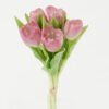 Artificial Flower Tulip 5 GS-24522002-R1_7 Artificial Flower 17*17*29cm Tulip *5 GS-24522002-R1 Bouquet 3,000+ sqm showroom with thousands of artificial flowers, plants & trees ready for global sourcing.