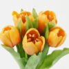 Artificial Flower 17*17*29cm Tulip *5 GS-24522002 Bouquet 3,000+ sqm showroom with thousands of artificial flowers, plants & trees ready for global sourcing.