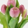 Artificial Flower 13*13*29cm Tulip *5 GS-24522003 Bouquet 3,000+ sqm showroom with thousands of artificial flowers, plants & trees ready for global sourcing.