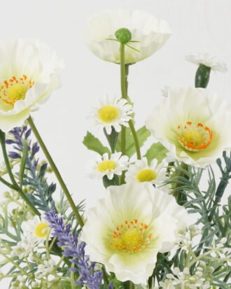 Artificial Flower 20*20*49cm Wild poppy plateresque *6 bundle GS-16822044-W1 Bouquet YeahFlower is one of Chinese leading OEM manufacturers and exporters , supplying the silk flowers, wholesale artificial trees