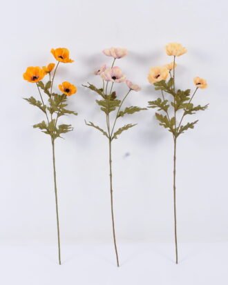 Artificial Flower 17*60CM anemone SPRAY*4 (AUTUMN) GS-16822037 Single Flowers YeahFlower is one of Chinese leading OEM manufacturers and exporters , supplying the silk flowers, wholesale artificial trees