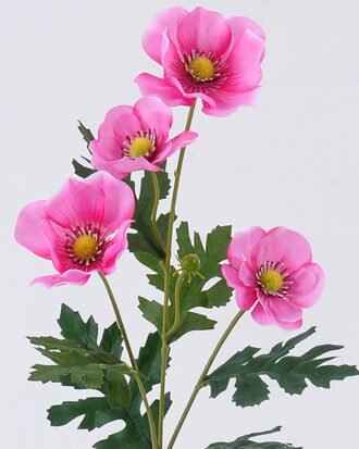 Artificial Flower 17*60CM anemone SPRAY*4 (SPRING) GS-16822036-P1 Single Flowers YeahFlower is one of Chinese leading OEM manufacturers and exporters , supplying the silk flowers, wholesale artificial trees
