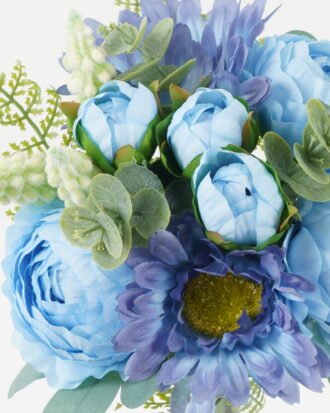 Artificial Flower 22*22*29 cm  plateresque *8 bundle GS-16822046 Bouquet YeahFlower is one of Chinese leading OEM manufacturers and exporters , supplying the silk flowers, wholesale artificial trees