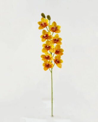 Artificial Flower 19*19*90cm  cymbedium  single stem GS-64922009-Y1 Single Flowers YeahFlower is one of Chinese leading OEM manufacturers and exporters , supplying the silk flowers, wholesale artificial trees